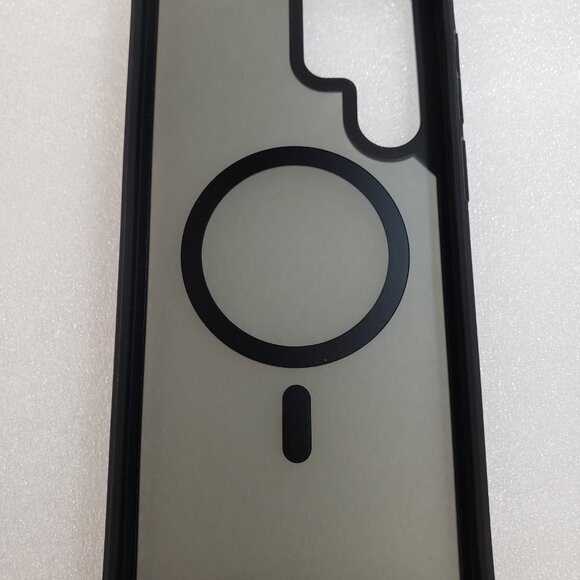 Tocol Magnetic Shockproof Case For Samsung Galaxy S22 Ultra Black Frosted Matte - Picture 4 of 7